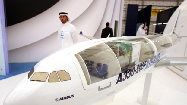 Sales were down at the Dubai Airshow, where Airbus jets dramatically outsold Boeing's offerings.