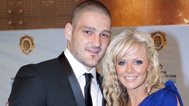 Turned a blind eye . . . Brendan Fevola's former wife blames the AFL cuture for creating a "monster".