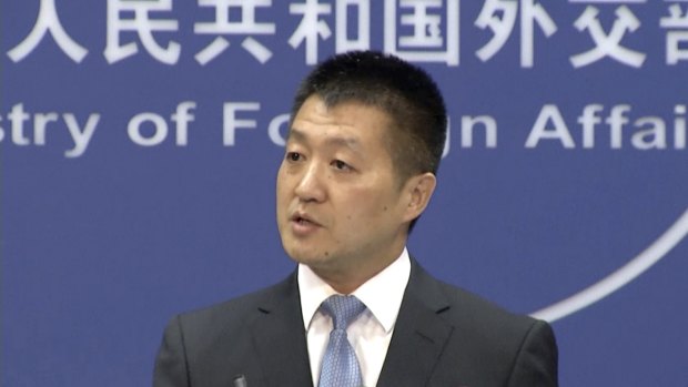 Lu Kang, spokesman of the Chinese Ministry of Foreign Affairs.
