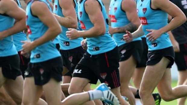 Essendon’s chief operating officer Xavier Campbell said the club was committed to the health monitoring.