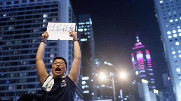 Hong Kong's democracy advocates had warned Beijing that if it set rules for the elections that did not comply with internationally accepted norms for free and fair elections, they would protest.