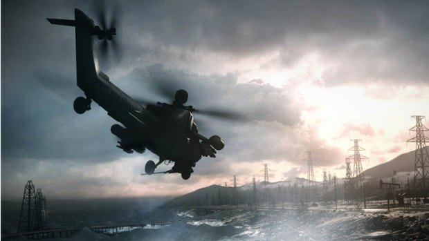 A promotional shot for Battlefield 4.