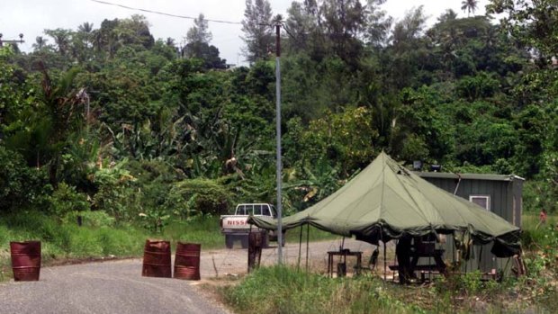 Manus Island: Transfield Services have confirmed they will continue the use of local security staff to guard the detention centre despite the implications of the staff in last week's riots.