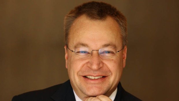 Nokia CEO Stephen Elop ... in Australia to meet customers, partners and staff.