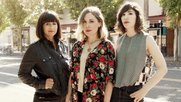 Back with a bang: Sleater-Kinney.
