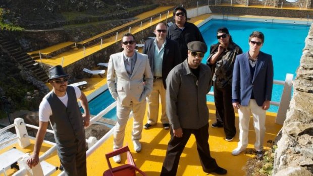 Welcome return: Fat Freddy's Drop play a sold-out Opera House on Australia Day.