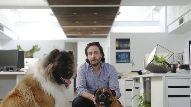 Chris Forcucci has designed a smart collar for dogs that can track their location.