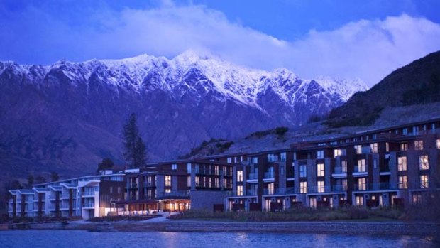 Lake and light ... the newly opened Hilton Queenstown.