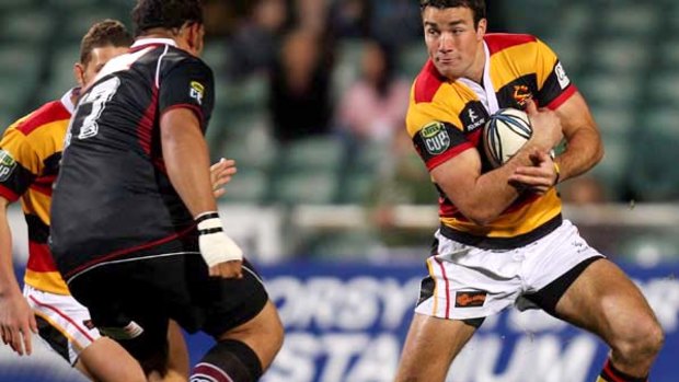 Richard Kahui playing for Waikato in the ITM Cup last week.