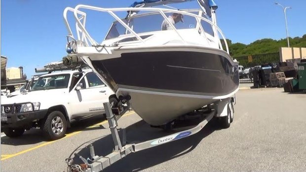 Fisheries said the boat's owner was interfering with other fishers' lobster pots.