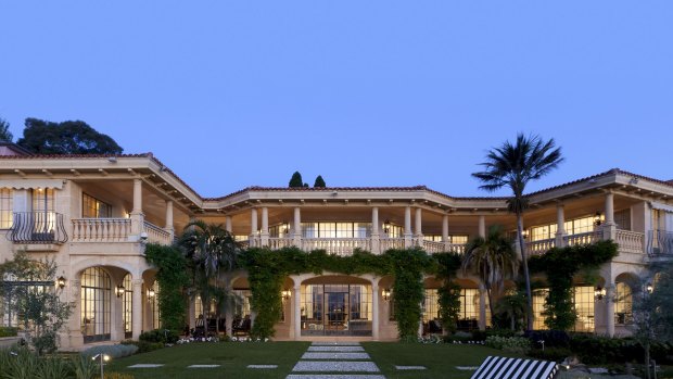 Forced sale: The home at Villa del Mare.