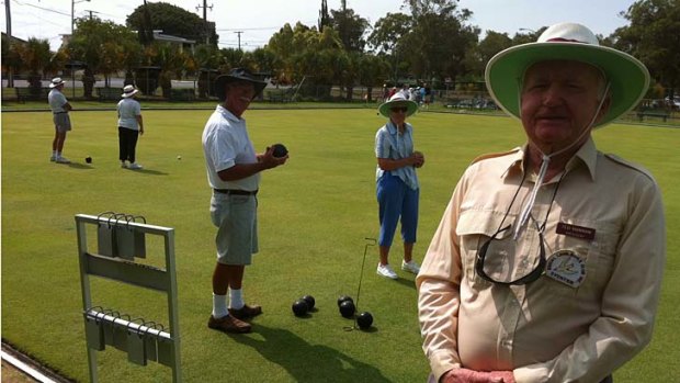 Eventide Bowls Club president Ted Hannan is among the many local residents who are concerned about the future of the Eventide aged care facility.