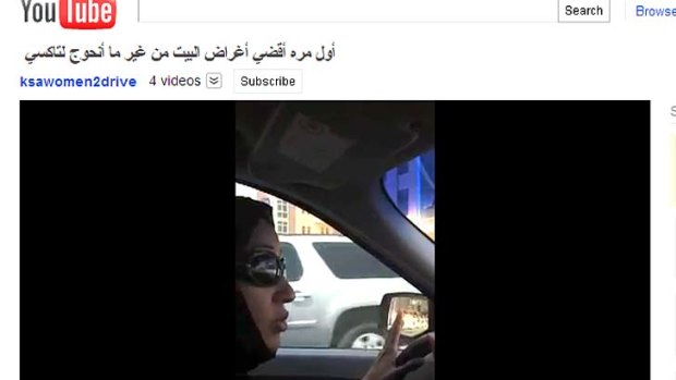 Manal al-Sharif takes the wheel.