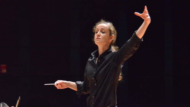 Sydney Symphony conductor Jessica Cottis.