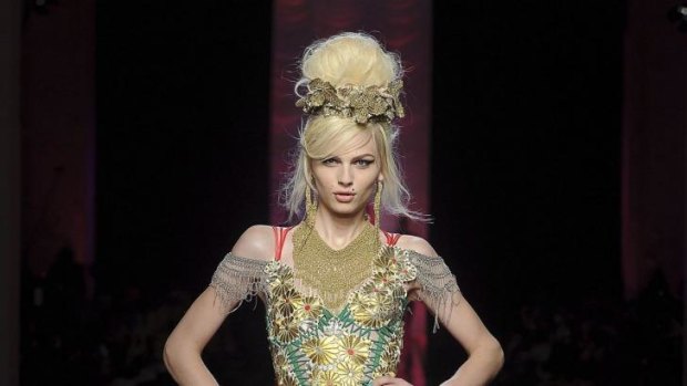 Pop culture: Dress from the tribute to Amy Winehouse collection, 2012.