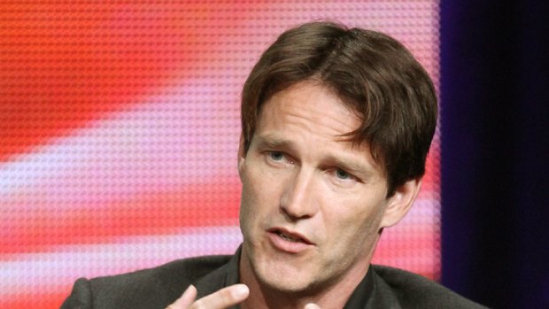 "Like violent dinner theatre" ... Stephen Moyer thrilled by England's recent riots.