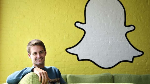 Delayed apology: Snapchat CEO Evan Spiegel.