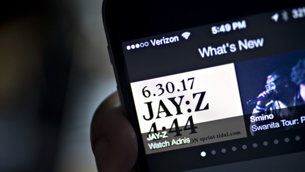 Jay-Z's new album,"4.44," his first in four years, will be available only to users of music streaming service Tidal that the rapper co-owns along with Sprint Corp.