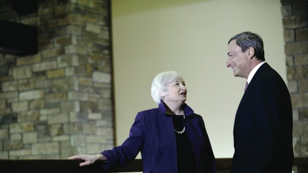 Fed chair Janet Yellen and ECB president Mario Draghi: The policy blunder is distracting attention from the real failings of the global policy regime.