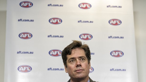 AFL chief Gillon McLachlan. 