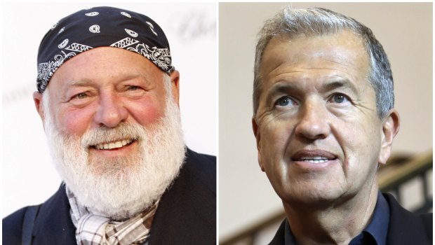 Bruce Weber, left in 2008, and Mario Testino, right, in 2017.