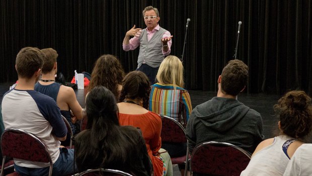 Disney Theatrical Group’s president and producer Thomas speaks to Queensland Conservatorium musical theatre students