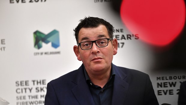 Premier Daniel Andrews asked Victorians to be uncowered on New Year's Eve after recent attacks.