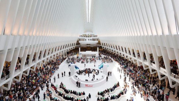The central promenade of the World Trade Center Transportation Hub is called the Oculus.
