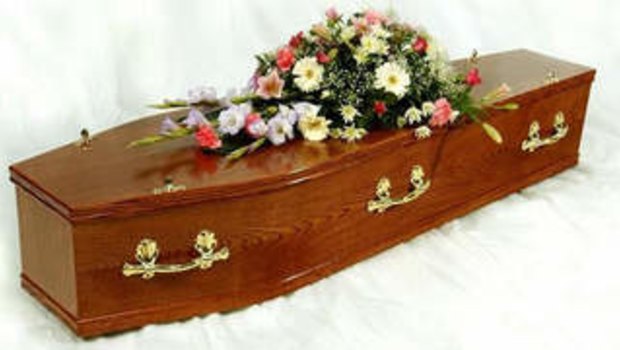The Valigura family claims the coffin was switched for a cheap pine box.