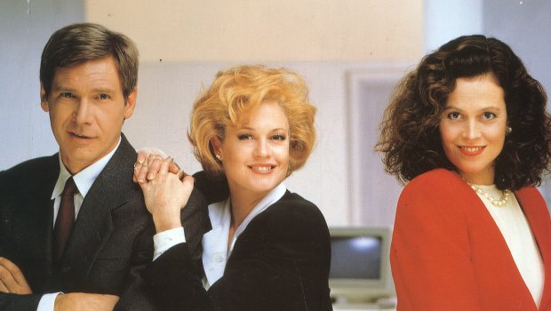 So '80s but so relevant:  ''Working Girl''.