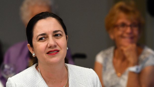Premier Annastacia Palaszczuk wants to veto the almost $1 billion concessional loan to the Adani Carmichael mine.