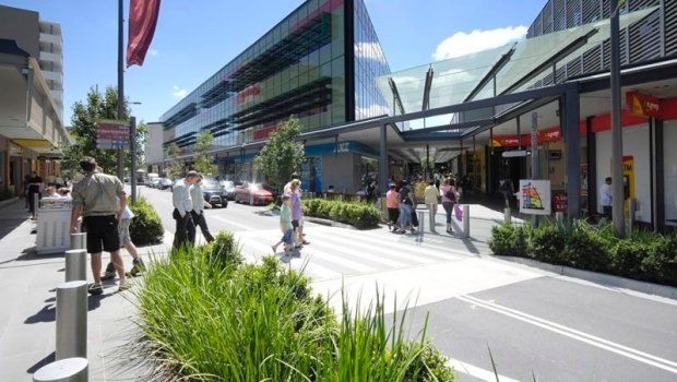 Rouse Hill Town Centre in Western Sydney.