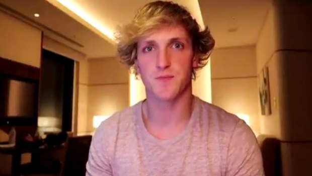 Logan Paul filmed an apology after receiving a strong backlash to the video.