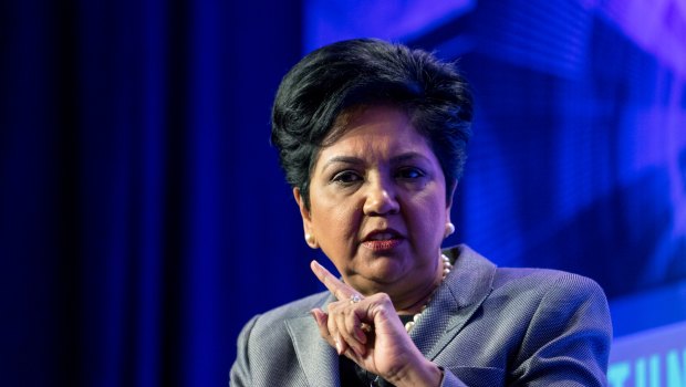 Pepsi CEO Indra Nooyi: "Leave the crown in the garage."