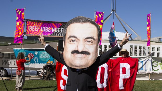 The Adani mine proposal has encountered strong public opposition and has struggled to secure bank backing.