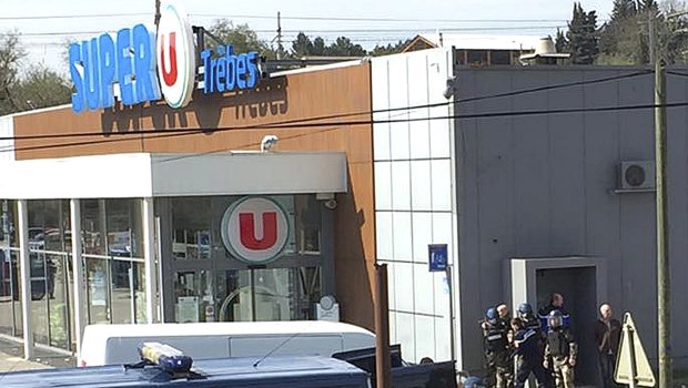 Shoppers tried to hide from the gunman as he took hostages. 