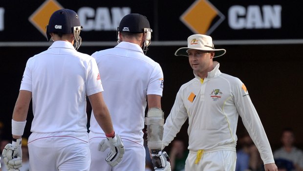 Explicit: Michael Clarke's now famous line to Jimmy Anderson shocked many cricket fans.
