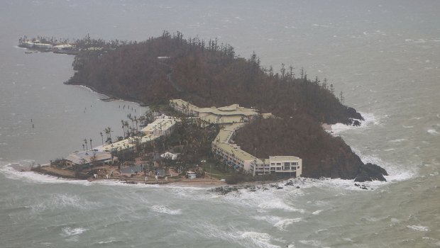 In the wake of Cyclone Debbie, Defence personnel assess the damage to coastal towns stretching from Townsville to Hamilton Island.