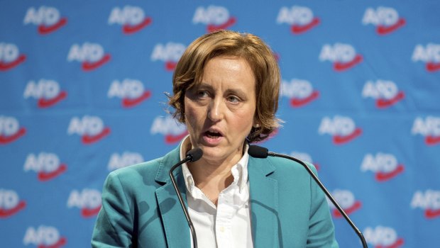 Beatrix von Storch of the nationalist and anti-Islam Alternative for Germany party 