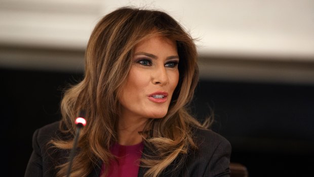 First lady Melania Trump will remain in Florida.