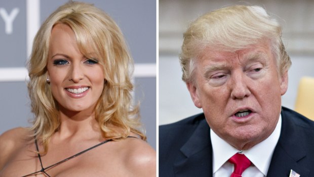 The lawsuit is the first time Daniels has openly admitted to having a "hush" agreement to cover up her relationship with the US President.