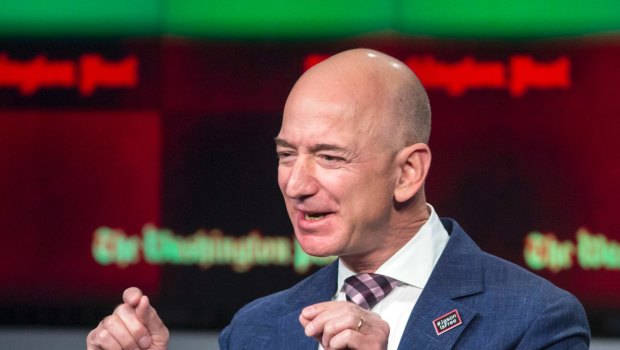 Amazon billionaire Jeff Bezos became the world's richest person in 2017.