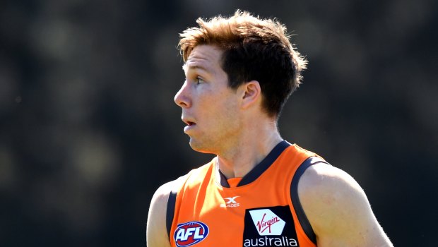 Giant for life: Toby Greene has signed a six-year contract extension at the GWS Giants.