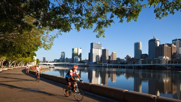Brisbane City Council's Active Transport Strategy encourages more trips to be made by bike and walking