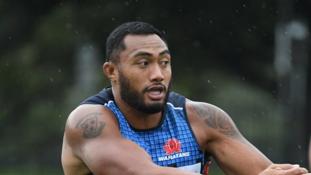 Long distance: Sekope Kepu is helping his teammates from 12,000km away