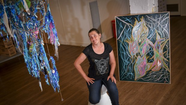 Gail Thompson's art will be one of the 30 pieces showing at Youth Projects' Art and Soul exhibition.