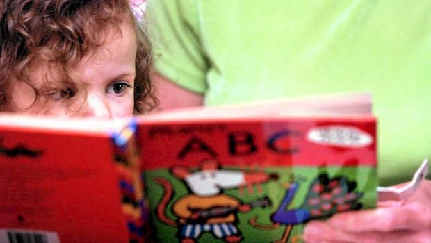 Parents and grandparents can pass on a lifelong love of reading by sharing books with children.