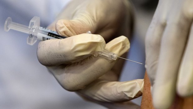 Hospital staff in high-risk wards must be vaccinated against the flu this year.