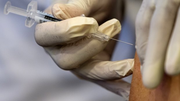 Hospital staff in high-risk wards must be vaccinated against the flu this year.