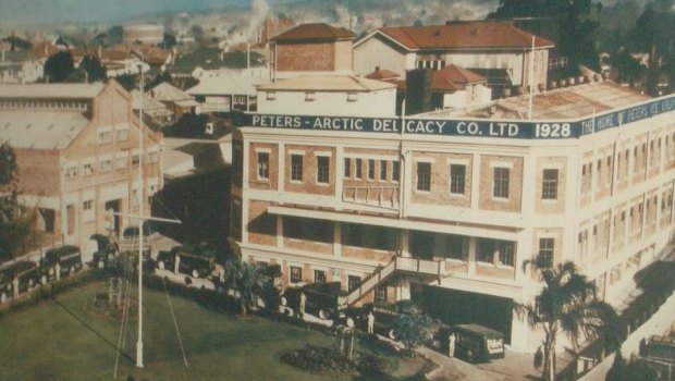 Peters Ice Cream factory opened in West End in 1928.